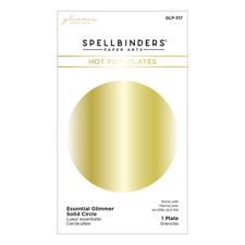 Spellbinders Hot Foil Plate - Essential Glimmer Solid Circle